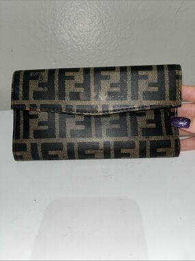 Fendi Vintage Zucca Wallet